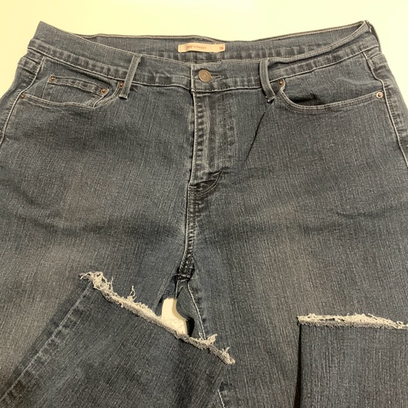 Levi’s 505 Straight Leg Jeans, Size 16 - Picture 3 of 9